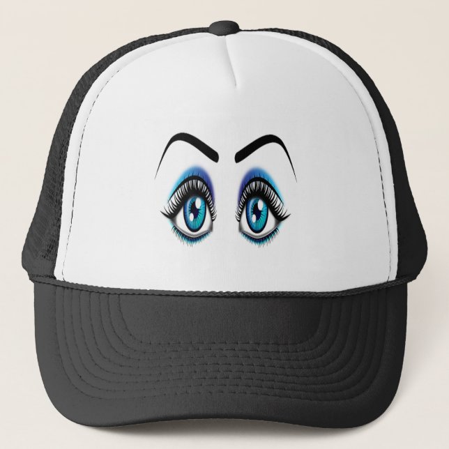 Boné Olhos Azuis Grandes (Frente)