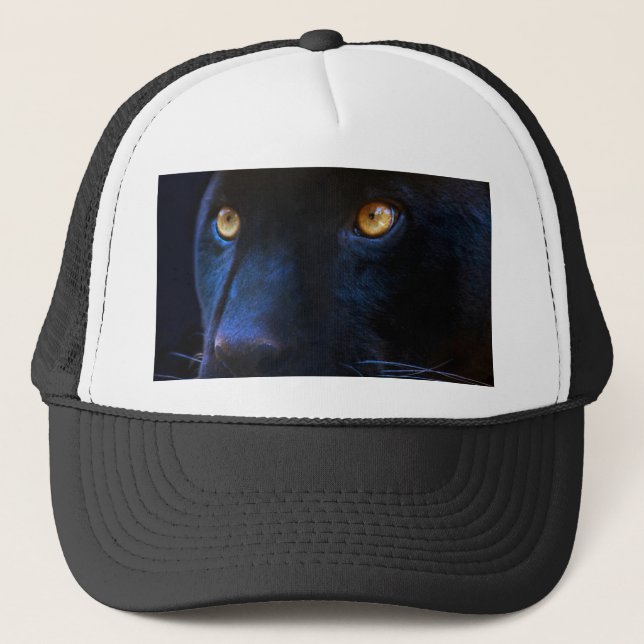 Boné olhos da pantera preta (Frente)