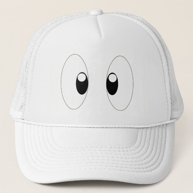Boné Olhos de desenho animado (Frente)