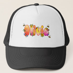 Boné Olivia - chapéus personalizados para ela