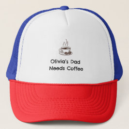 Boné Olivia's Dad | Custom Name Parent Gift