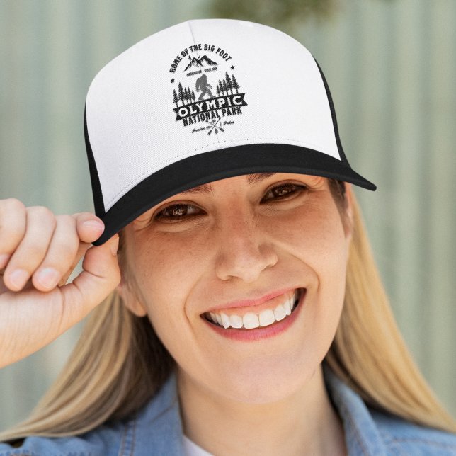 Boné Olympic National Park Home of the Big Foot (Criador carregado)