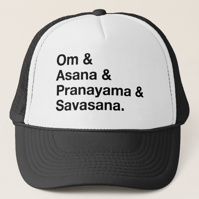 Boné om & asana (Frente)