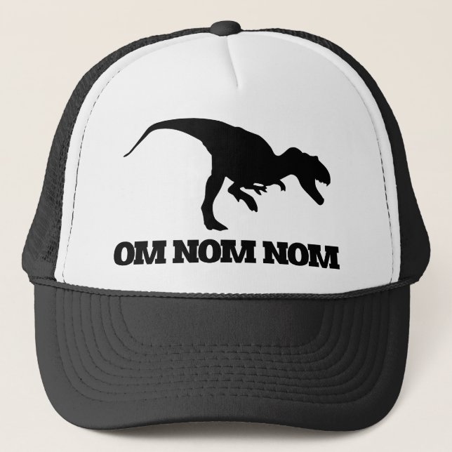 Boné Om Nom Nom Dino (Frente)