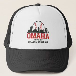 Boné Omaha Skyline Baseball Design   Casa do College Ba