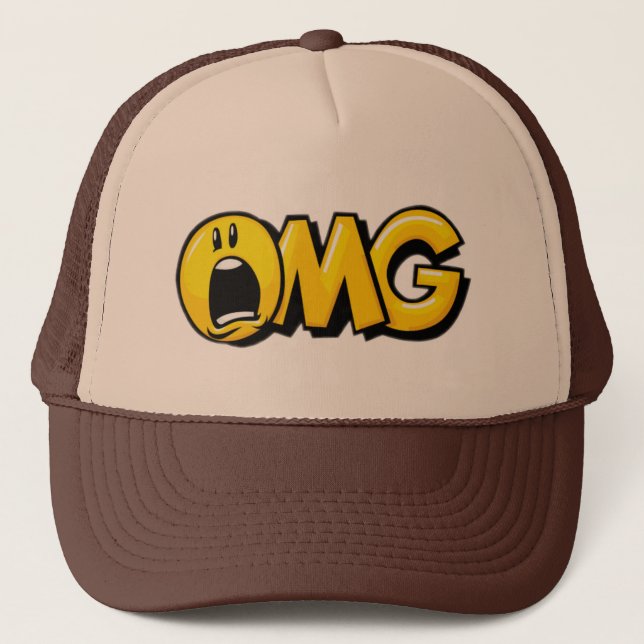 Boné OMG Design Trucker Hats  (Frente)