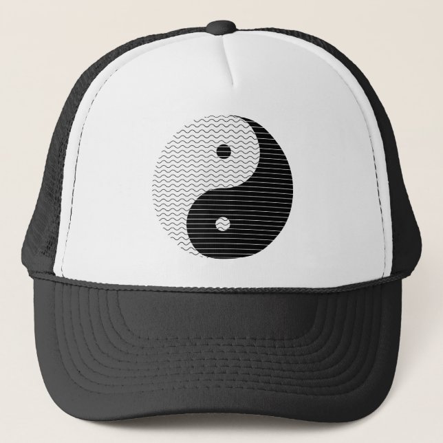 Boné Ondas de Yin Yang (Frente)