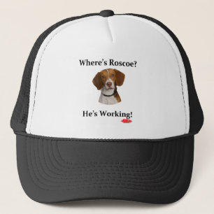 Boné Onde está Roscoe? Chapéu de basebol
