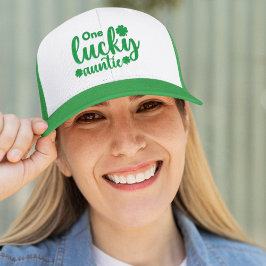 Boné One Lucky Auntie Funny St Patrick Day