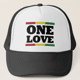 Boné One Rastafara love Cap - reggae -