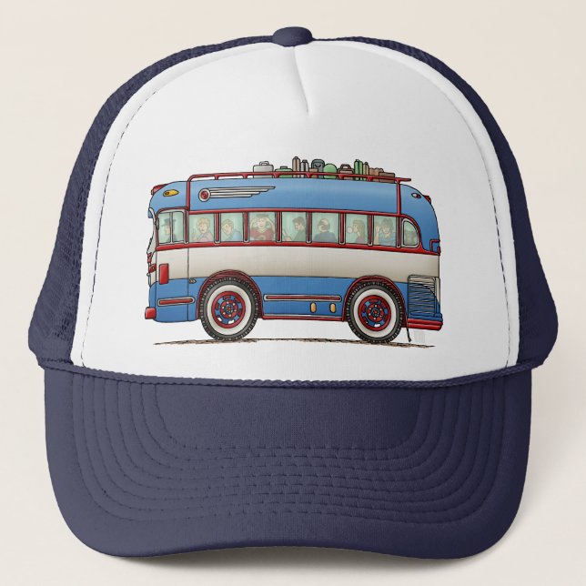 Boné Ônibus de excursão bonito do ônibus (Frente)