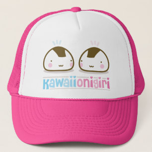 Boné onigiris do kawaii