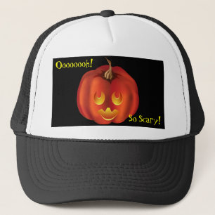 Boné Oooh, tão assustador! Jack-O-Lanterna o Dia das