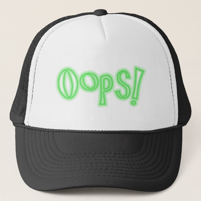 Boné Oops! (Frente)
