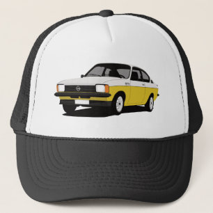 Boné Opel Kadett GT/E Coupé branco-amarelo