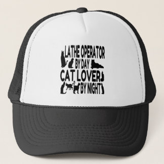 Boné Operador do Cat Lover Lathe