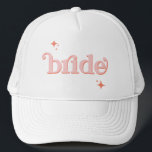 Boné Orange PINK Disco Noiva Bridal Party hen DO Shirt<br><div class="desc">Volte no tempo com nossa coleção de Convites de chá de panela e Decores de Bola de Disco Retroativa. Mergulhe na nostalgia dos anos 70 com bege cinza e arcos de cinza, realçados por fontes cintilantes prateadas. A icônica bola retrô disco toma palco central, evocando uma era de glamour da...</div>