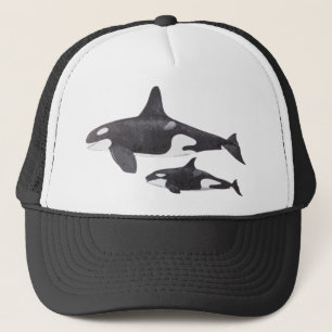 Boné Orca da mãe e do bebê