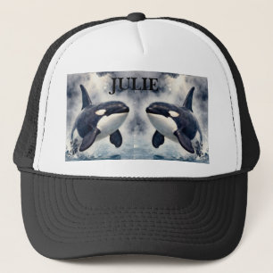 Boné Orca Ondas tempestuosas, Personalizado
