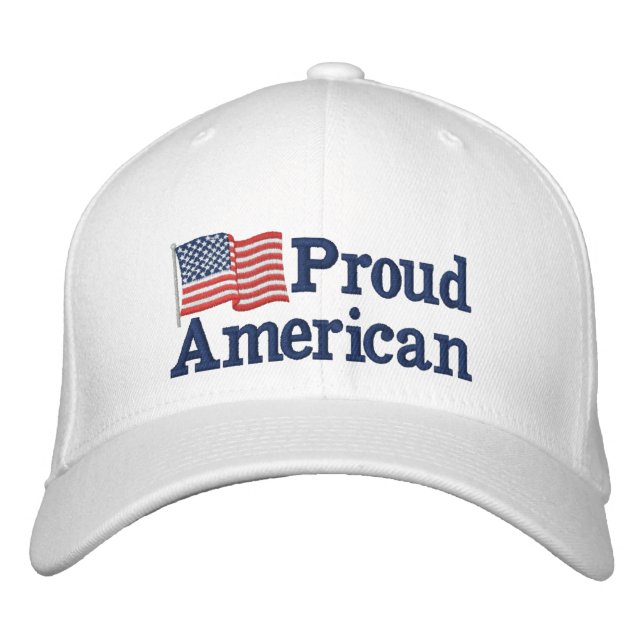 Boné Ordenada bandeira americana W (Frente)