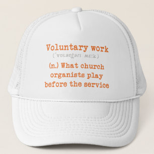 Boné Organista voluntariamente