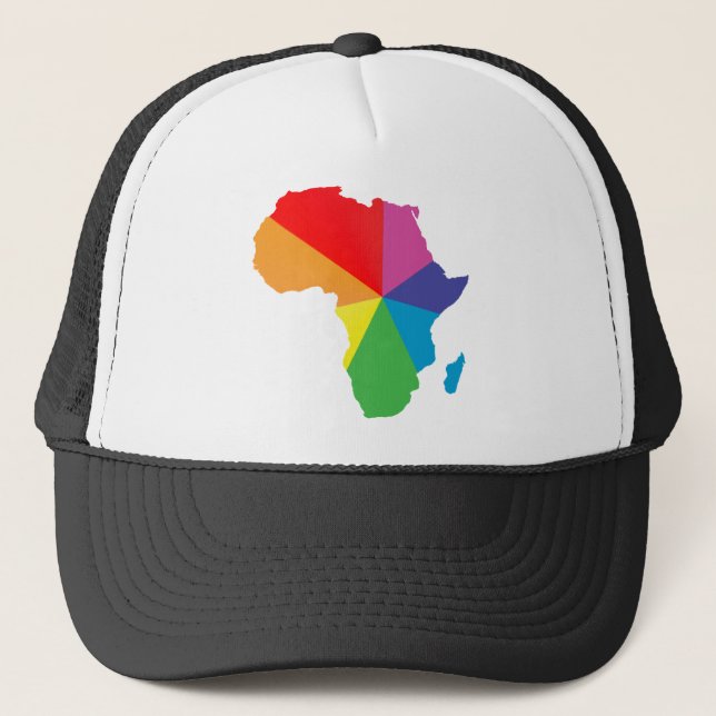 Boné orgulho de áfrica. (Frente)