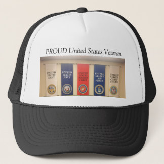 Boné Orgulho de Chapéu Veterano dos Estados Unidos