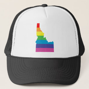 Boné orgulho de idaho. listrado