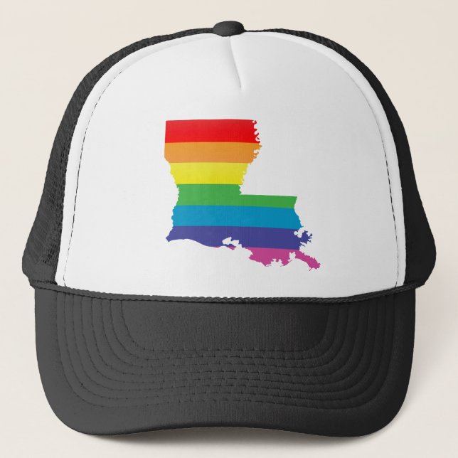Boné orgulho de louisiana. (Frente)