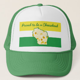 Boné Orgulho de ser um Humor Cheesehead em Wisconsin
