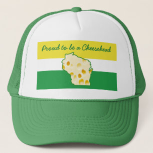 Boné Orgulho de ser um Humor Cheesehead em Wisconsin