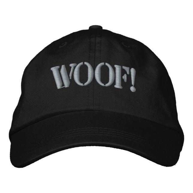 Boné Orgulho de Ursos Gays Incríveis WOOF! (Frente)