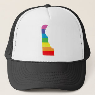 Boné orgulho delaware, listrado.