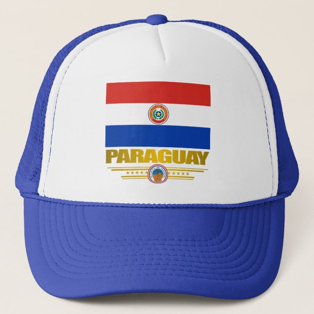 Boné "Orgulho do Paraguai" (Frente)