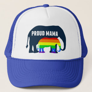 Boné Orgulho gay Mãe Orgulhosa Elefante LGBT