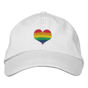 Boné Orgulho gay Rainbow Heart