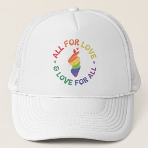 Boné Orgulho Rainbow All for Love & Love for All