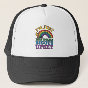 Boné Orgulho Vintage Bigots Perturba Design de Camisa A