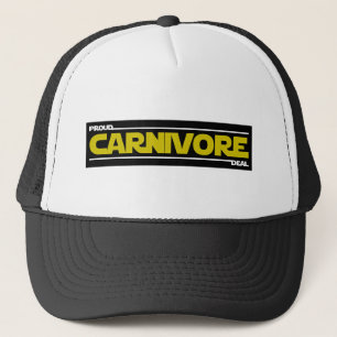 Boné Orgulhoso Carnivore. Contato.