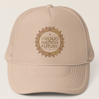 Boné Orgulhoso Futuro Brilhante Da Nação