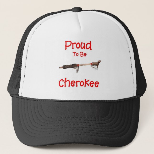Boné Orgulhoso ser Cherokee (Frente)