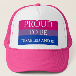Boné Orgulhoso ser deficiente e Bi