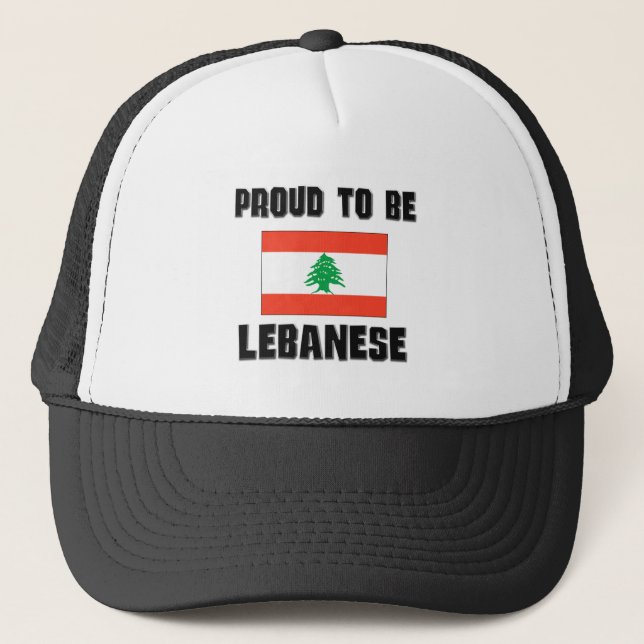 Boné Orgulhoso ser LIBANÊS (Frente)