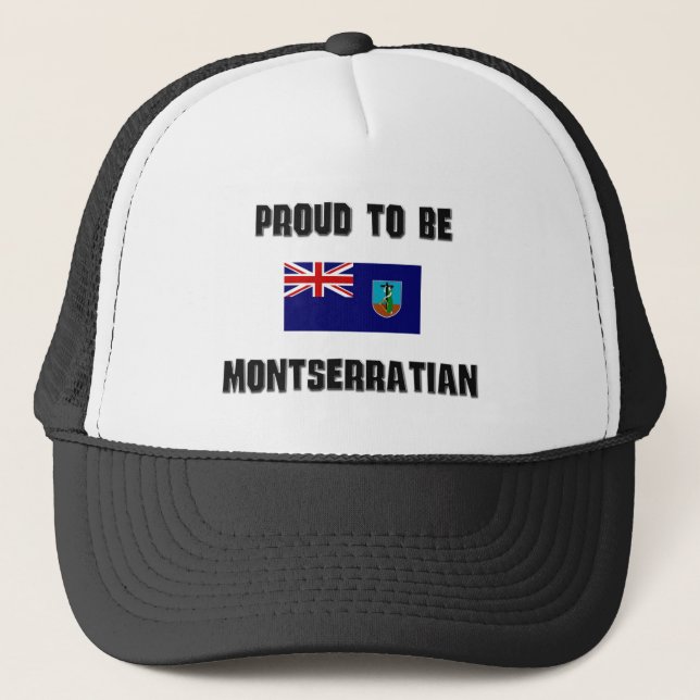 Boné Orgulhoso ser MONTSERRATIAN (Frente)