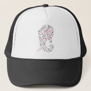 Boné ornamentado elefante