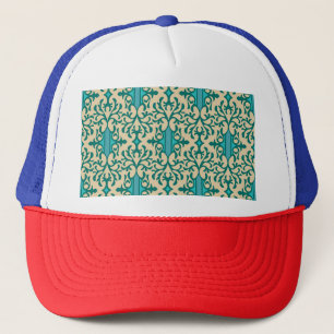 Boné Ornamento Floral: Moderno Fashionável Sem Semente