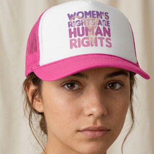 Boné Os Direitos das Mulheres São Direitos Humanos