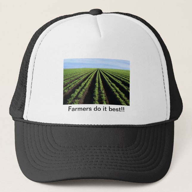 Boné Os fazendeiros fazem-no melhor, (Frente)