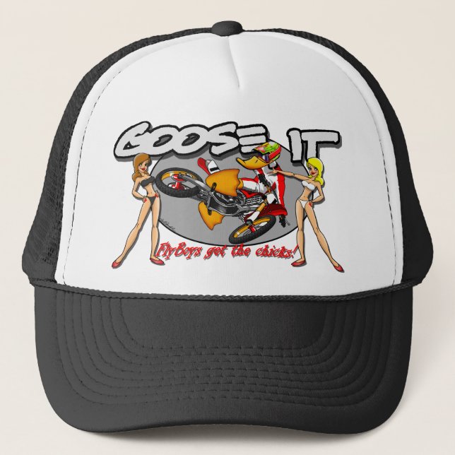 Boné Os Flyboys obtêm aos pintinhos o chapéu (Frente)