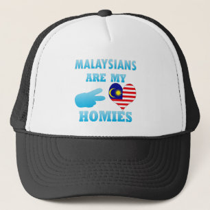 Boné Os malaios são meu Homies
